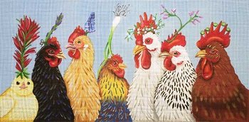PARTY IN THE COOP  by Vicky Sawyer for Melissa Shirley STITCH GUIDE