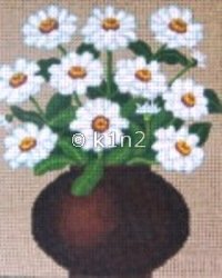 NMART548 ZINNIAS by NM Arts