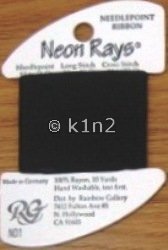 N01 Black Neon Rays by Rainbow Gallery-NR001