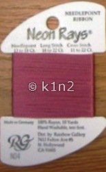 N04 Mauve Neon Rays by Rainbow Gallery-NR004