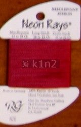 N26 Burgundy Neon Rays by Rainbow Gallery-NR026