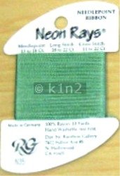 N35 Pale Green Neon Rays by Rainbow Gallery-NR035