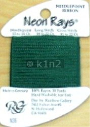 N36 Jade Green Neon Rays by Rainbow Gallery-NR036