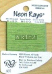 N37 Celery Green Neon Rays by Rainbow Gallery-NR037