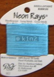 N63 Lite Aqua Neon Rays by Rainbow Gallery-NR063
