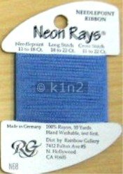 N68 Periwinkle Blue Neon Rays by Rainbow Gallery-NR068