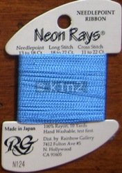 N124 Delft Blue Neon Rays by Rainbow Gallery-NR124