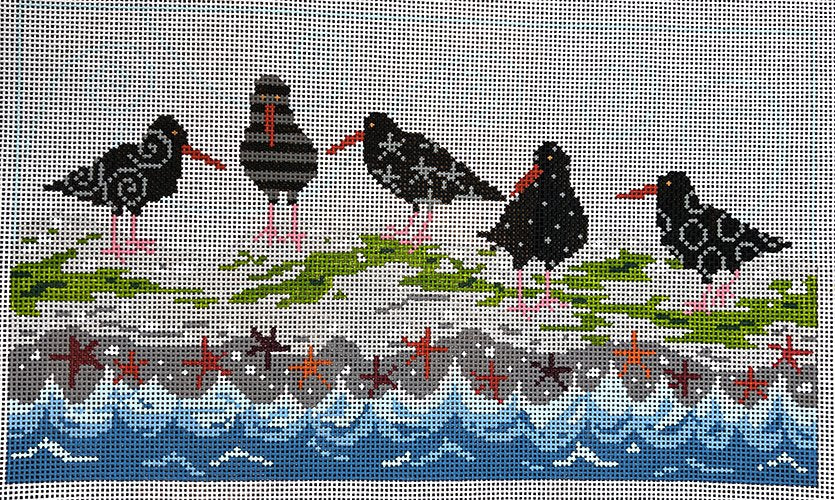 PIP-P-ET056 Oyster Catchers - by Pippin Studios