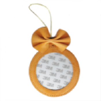 MUSTARD ORNAMENT HOLDER Self finishing by Planet Earth Fiber