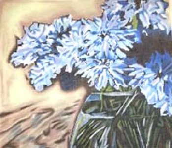 PIP JTP 005 BLUE CORNFLOWERS by Pippin Studios