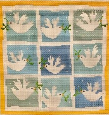 PIP P-NI-033 NINES DOVES by Pippin Studios 