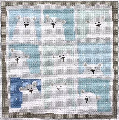 PIP P-NI-17-13 POLAR BEARS NINES by Pippin Studios
