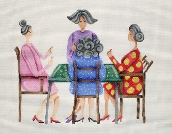 PM11245 Mah Jongg Ladies by Patti Mann