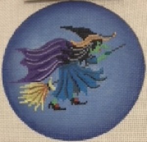 PM11363 Wicked Witch Ornament by Patti Mann