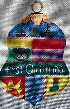 BABY'S FIRST CHRISTMAS BELL by Patti Mann PM11416sg