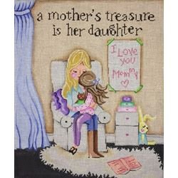 PM20000 A MOTHER'S TREASURE IS HER DAUGHTER by Patti Mann