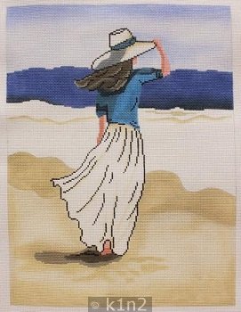 BEACH LADY by Patti Mann Stitch Guide PM20004sg