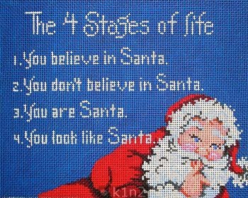 PM7354 4 Stages of Life Santa by Patti Mann