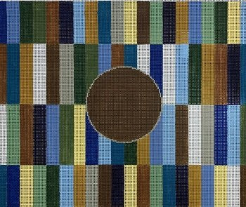 PM7608 GEOMETRIC WITH CIRCLE TALLIS by Patti Mann