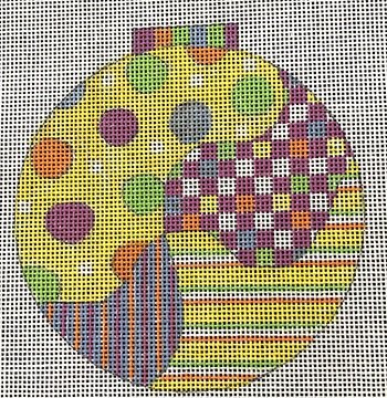 PMcL 969 ROUND ORNAMENT by Penny McLeod