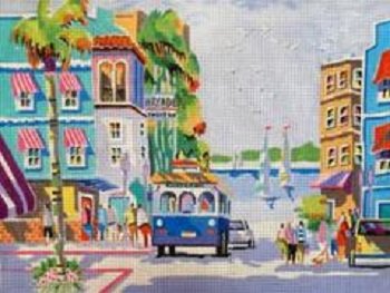 PPD26 CITY OF PALMS by Purple Palm Designs