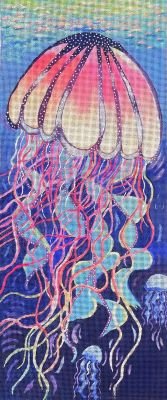 PPD634-18 JAZZY JELLY JELLYFISH by Purple Palm Designs