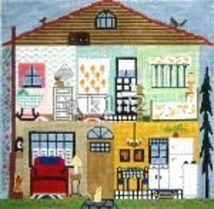 PPFS703-DOLL HOUSE by Patty Paints