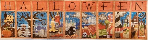 HALLOWEEN STITCH GUIDE COMPLETE SET HW95-103 by Ray Crawford STITCH GUIDE-RCHO-Hsg