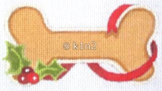 RCHO068A-CHRISTMAS BONE COOKIE by Ray Crawford