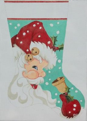 SANTA SNOWMAN STOCKING by Raymond Crawford STITCH GUIDE ONLY RCHO1146sg