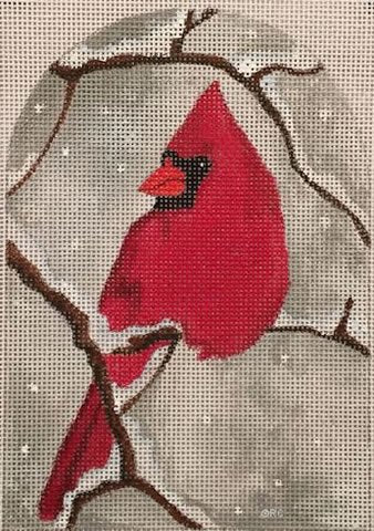 RCHO1281-CARDINAL BIRD by Ray Crawford