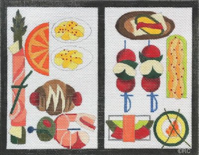 RCHO851-APPETIZER TRAY 2 by Ray Crawford