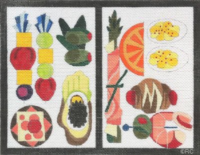 RCHO852-APPETIZER TRAY 3 by Ray Crawford
