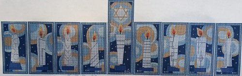 RCHO503-511 COMPLETE SET OF 9 MENORAH CANDLES by Ray Crawford