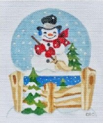 RCSG01-SNOWMAN SNOW GLOBE by Ray Crawford