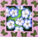 Anemone with Butterflies by Rishfeld Designs RISHSE006