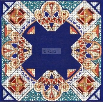 Illuminated Psalm F Tallis by Adam Rhine for Rishfeld Designs-RISHAR138