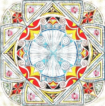 Duet Challah Cover or Picture Judaica by Rishfeld-RISHAR141