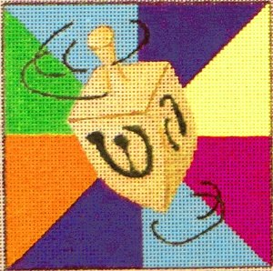 Dreidel Ornament by Rishfeld-RISHLL115