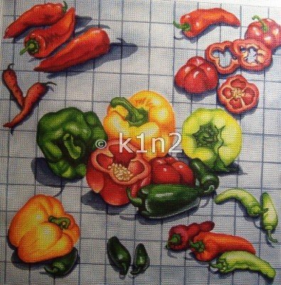 RN393K-PEPPERS by Robbyn's Nest Designs