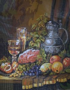 RP176050-Nature Morte avec Jambon by Royal Paris