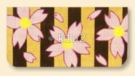 RT707-CHERRY BLOSSOMS PURSE FLAP by Red Thread