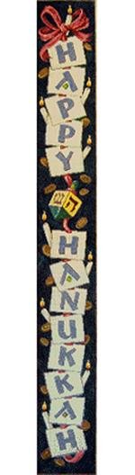 HAPPY HANUKKAH BELL PULL by Sandra Gilmore  STITCH GUIDE  SG16183sg