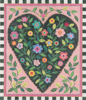 SG16191-FOLK HEART by Sandra Gilmore