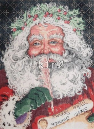 SG18012-MAKING A LIST CHRISTMAS by Sandra Gilmore