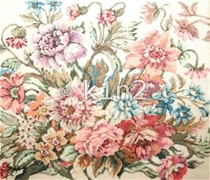 SG18077-FLORAL SYMPHONY by Sandra Gilmore