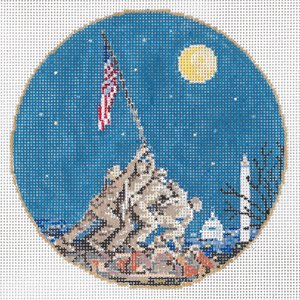 SG181064-WW II ORNAMENT by Sandra Gilmore