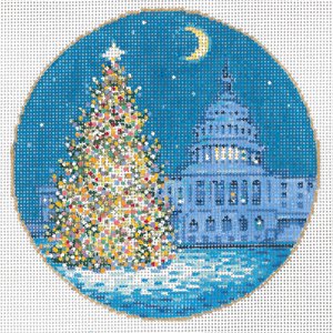 SG181065-D.C. TREE ORNAMENT by Sandra Gilmore