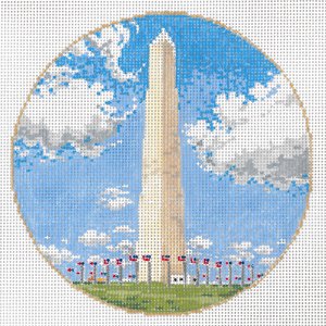 SG181066-WASHINGTON'S ORNAMENT by Sandra Gilmore