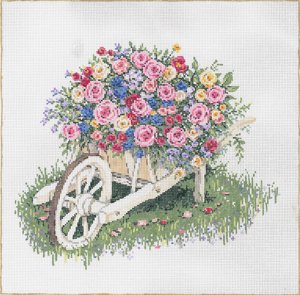 SG181069-BEVY of BLOOMS by Sandra Gilmore